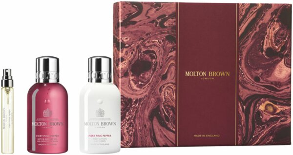 5030805023107 - Aktion - Molton Brown Fiery Pink Pepper Travel Gift Set