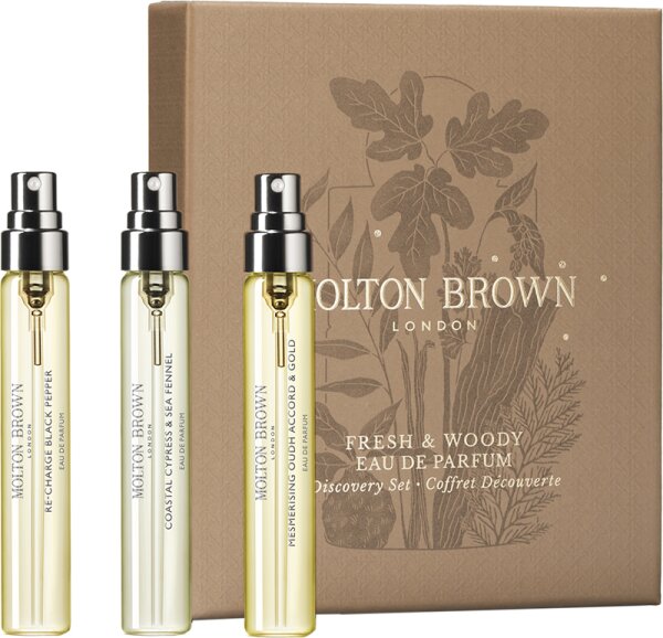 5030805030495 - Molton Brown Holziges und aromatisches Eau de Parfum Probierset 1 Stk