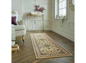 5031193656724 - Läufer FLAIR RUGS Sherborne Teppiche Gr B L 60 cm x 230 cm 8 mm 1 St beige Küchenläufer