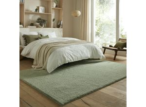 5031193748832 - Teppich FLAIR RUGS Fluffy Teppiche Gr B L 200 cm x 290 cm 23 mm 1 St grün Esszimmerteppiche