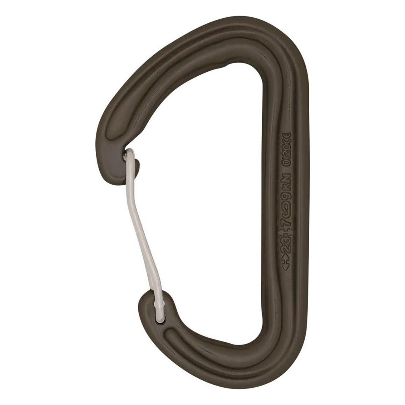 5031290210720 - Kletterkarabiner Phantom Snapgate 28g Mattgrau - Leicht Robust und Vielseitig