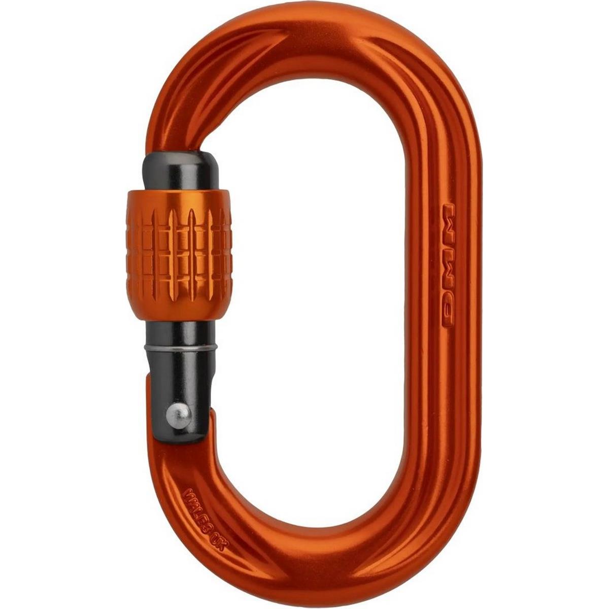 5031290228848 - Kompakter Ovalkarabiner PerfectO mit Schraubverschluss Orange - Sichere Verbindungen