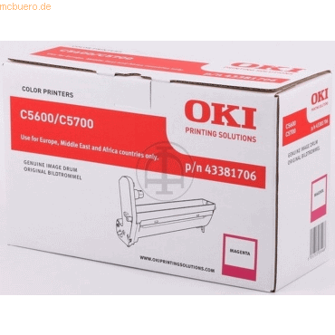 5031713031468 - Trommeleinheit 43381706 Original Magenta 20000 Seiten Drum Unit C5600 C5700 Trommel