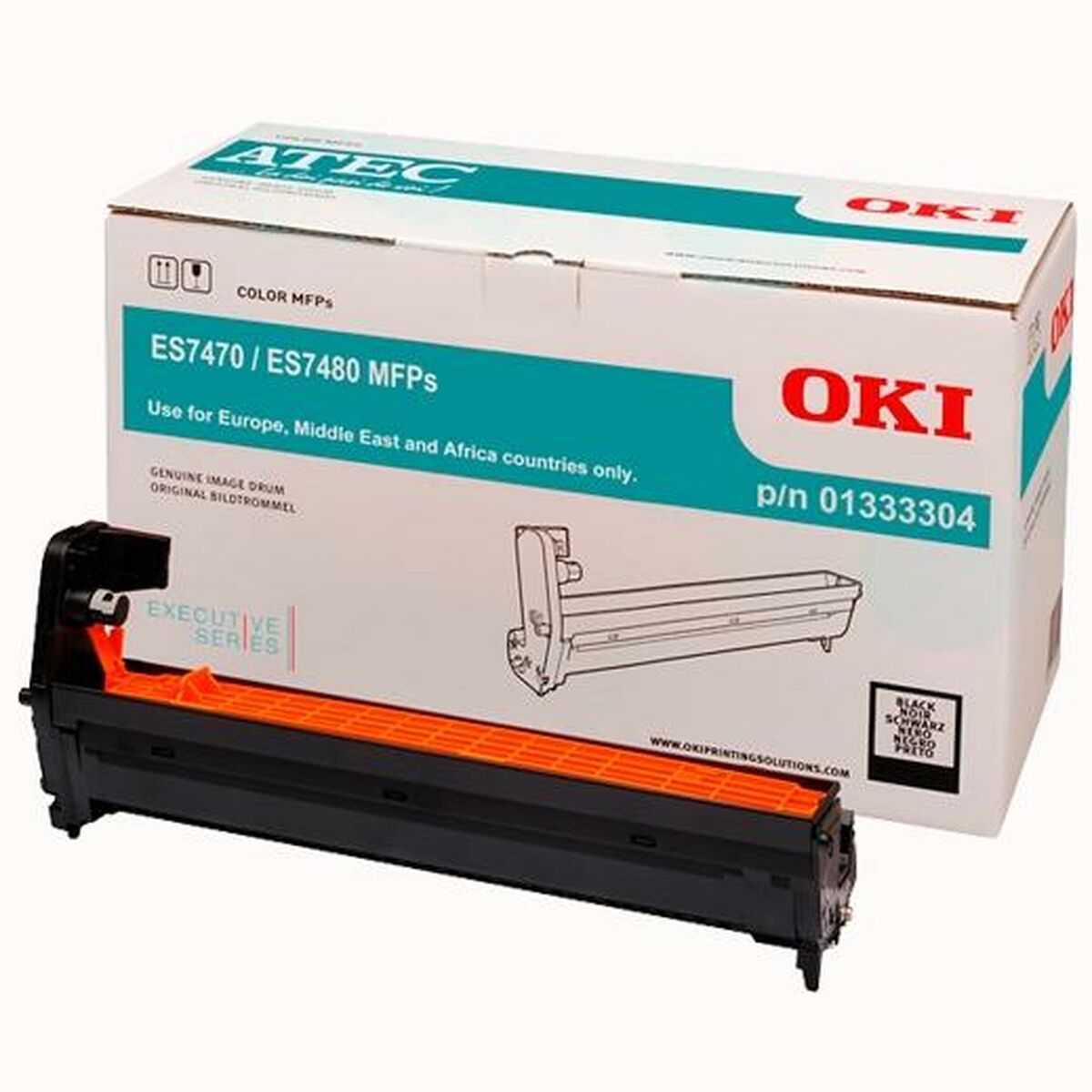 5031713059370 - Druckertrommel Oki 01333304 Schwarz