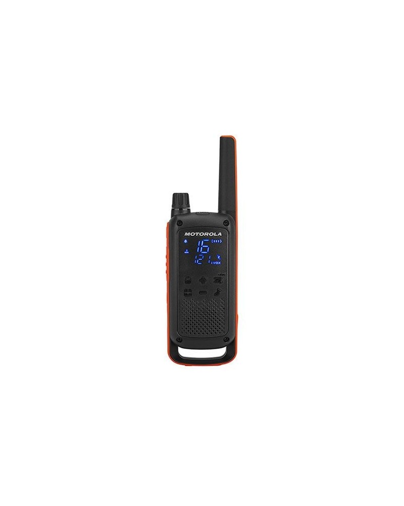 5031753007232 - Talkabout T82 - Tragbar - Two-Way Radio - PMR - 446 MHz - 16 Kanäle - Schwarz orange (Packung mit 2) (188068)