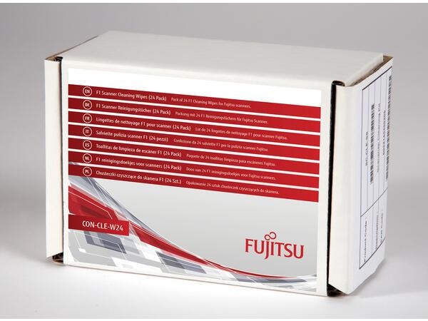 5032140202230 - F1 Scanner Cleaning Wipes - Reinigungstücher (Wipes) (Packung mit 24) - für fi-65F  ScanSnap iX100 iX1400 iX1500 iX1600 iX500 S1100 S1100i S1300 S1300i SV600