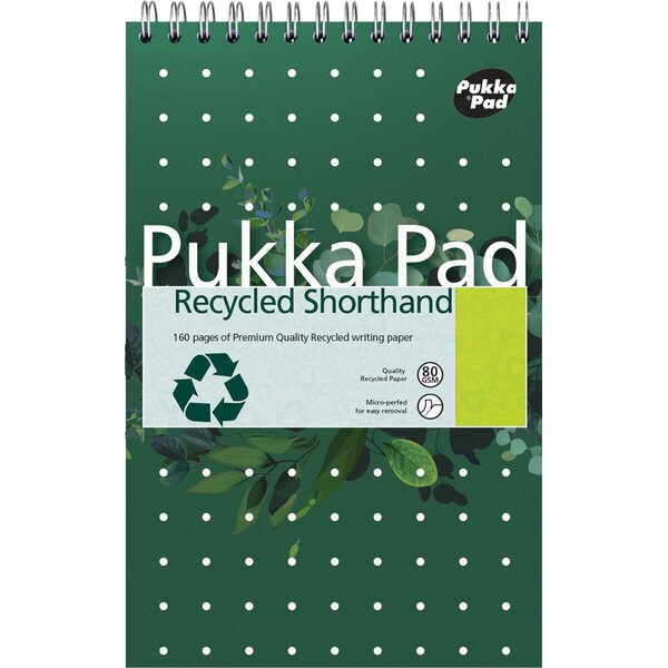 5032608004345 - Stenoblock RCSHRT160 liniert80 Blatt 5032608004345 Pukka Pads