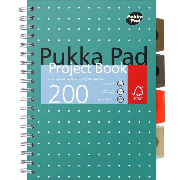 5032608085184 - Collegeblock 8518-MET liniert   liniert B5 80g blau 100 Blatt 5032608085184 Pukka Pads
