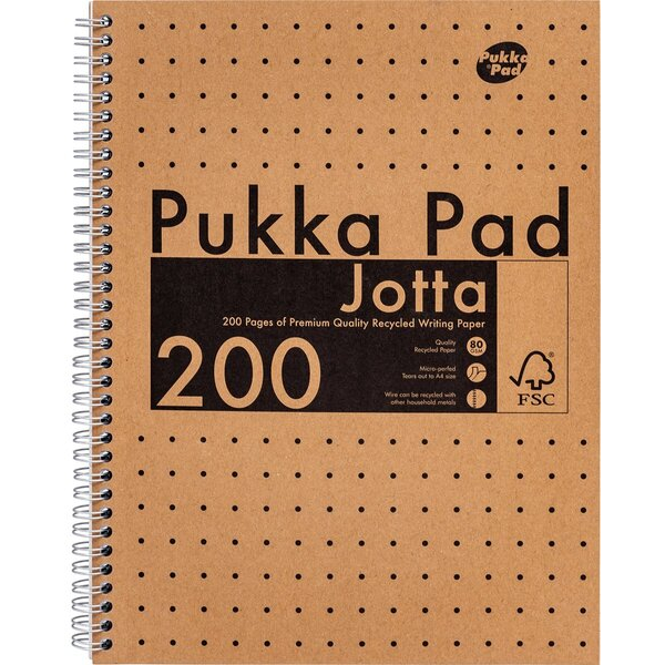 5032608095657 - Collegeblock 9565-KRA   liniert A4 100 Blatt 5032608095657 Pukka Pads