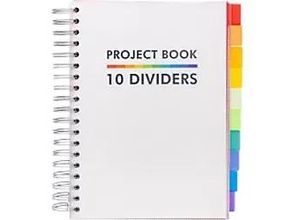 5032608096036 - Basic Notizbuch DIN B5 Liniert Doppeldraht Seitlich gebunden Kunststoff Hardback Weiß Nicht gelocht 400 Seiten 400 Blatt