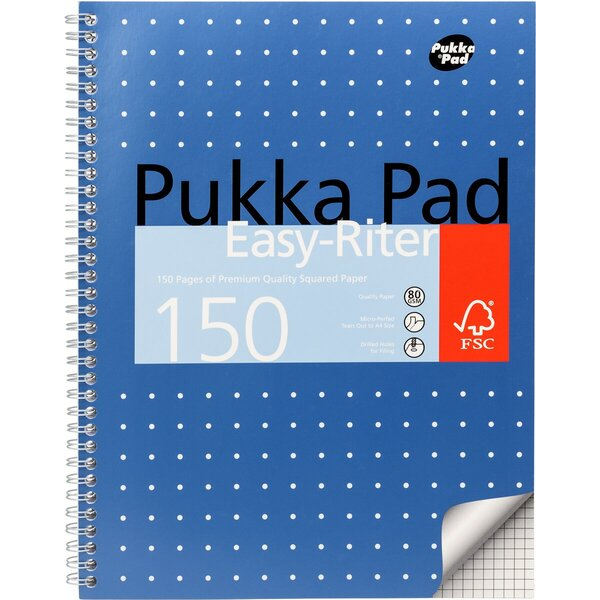 5032608099617 - Collegeblock ERM009SQ   kariert A4 75 Blatt 5032608099617 Pukka Pads