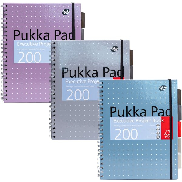 5032608169709 - Notizbuch 6970-MET farbig sortiert A4 liniert 80g 100 Blatt 200 Seiten 5032608169709 Pukka Pads 5032608169709 - Notizbuch 6970-MET farbig sortiert A4 liniert 80g 100 Blatt 200 Seiten 5032608169709 Pukka Pads