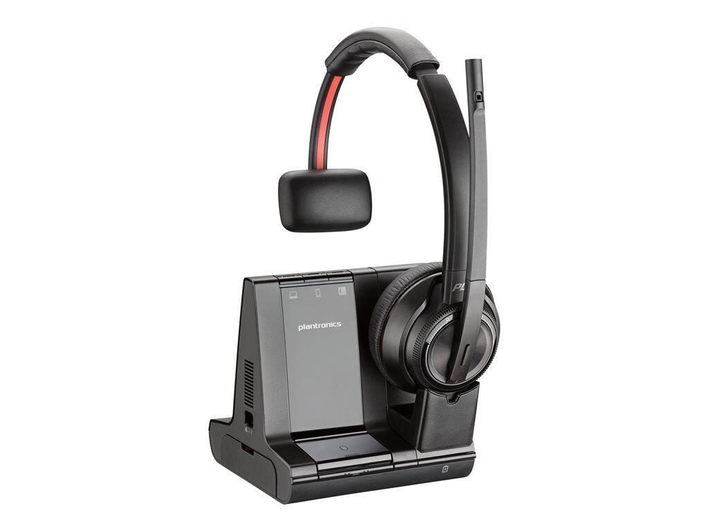 5033588052159 - Savi W8210-M USB monaural Telefon On Ear Headset Bluetooth® DECT Mono Schwarz Noise Cancelling Mikrofon-Stummschaltung