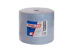 5033848003549 - WYPALL* Wischtuch L-30 ULTRA + Großrolle aus Airflexmaterial 750 Tücher 3-lagig blau