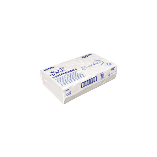 5033848037650 - Kimberly-Clark Papierhandtücher SCOTT Control V-Falz 22 x 32 cm 1-lagige Papierhandtücher Scott Control mit Airflex™-Technologie weiß 1 Karton = 15 Päckchen à 212 Tücher