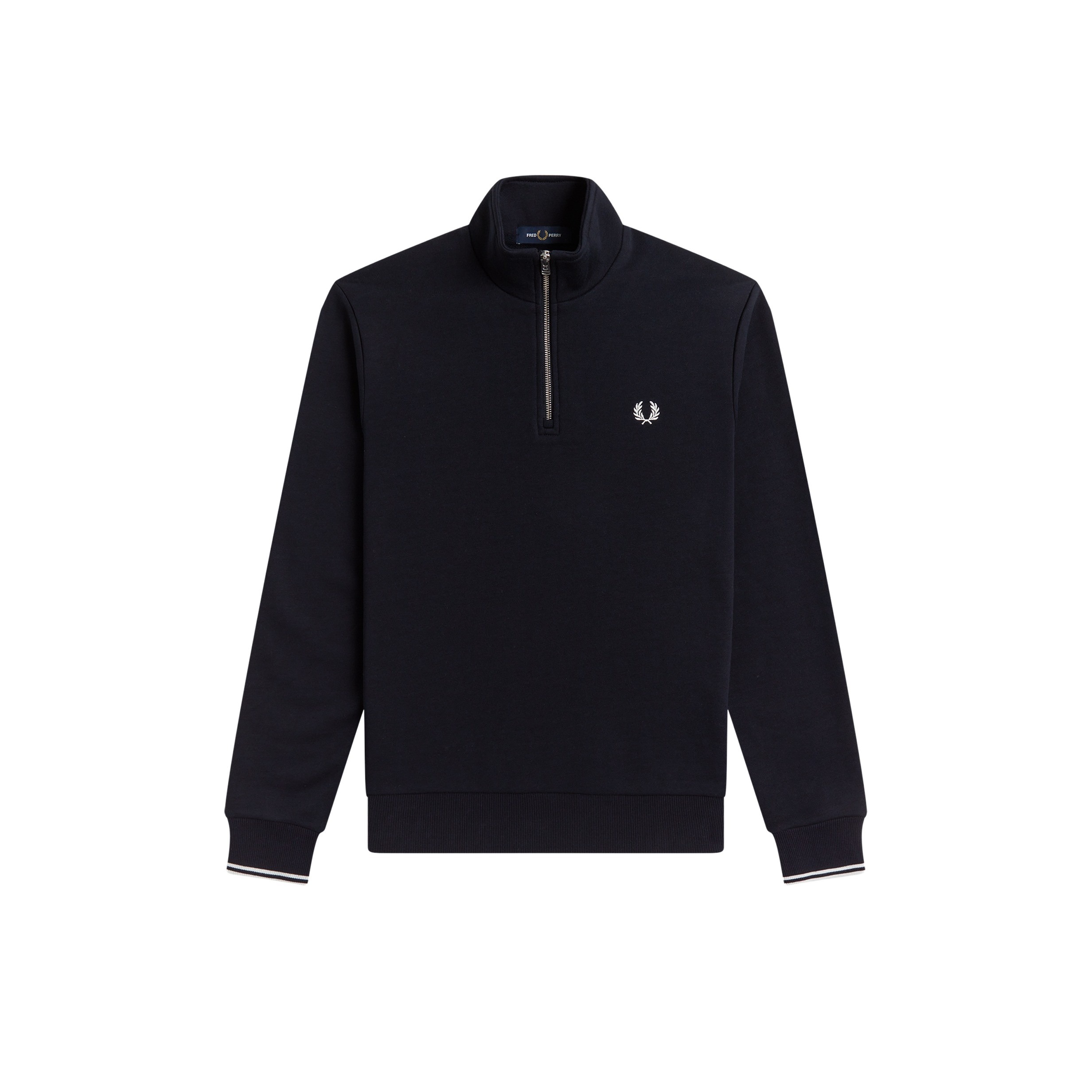 5034606325101 - Sweatshirt mit halbem Reißverschluss Fred Perry