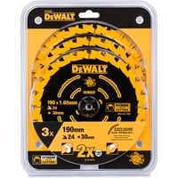 5035048099469 - DT10399 Extreme 3er Pack 190 x 165 mm Kreissägen Sägeblatt Makita - Dewalt