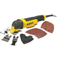 5035048442463 - DeWALT DWE315-QS oszillierendes Multi-Tool Multifunktionswerkzeug 300 Watt - stufenlos regelbar LED Universal-Adapter