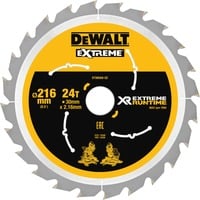 5035048542293 - DeWALT Akku-Tischkreissägeblatt DT995 Extreme Runtime XR - Sägeblatt für FlexVolt DCS7485 - Größe216 30mm 24WZ FZ