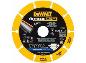 5035048545393 - Extreme Diamanttrennscheibe 115 - 355 mm für Trennschleifer Winkelschleifer 1000 Schnitte ohne Scheibenwechsel - Dewalt