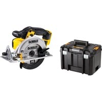 5035048555262 - DeWalt Akku-Handkreissäge- Akku-Kreissäge (18 V Vollmetallgetriebe Kugellagerung großer Sägeschuh Spindelarretierung elektronische Motorbremse i