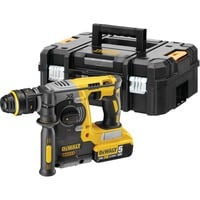 5035048560037 - DeWalt SDS-Plus XR Akku-Kombi-Hammer (18V 5 Ah 24mm bürstenlos 13mm-Schnellspann-Bohrfutter für Beton Ziegel und Mauerwerk von 4 - 24 mm inkl