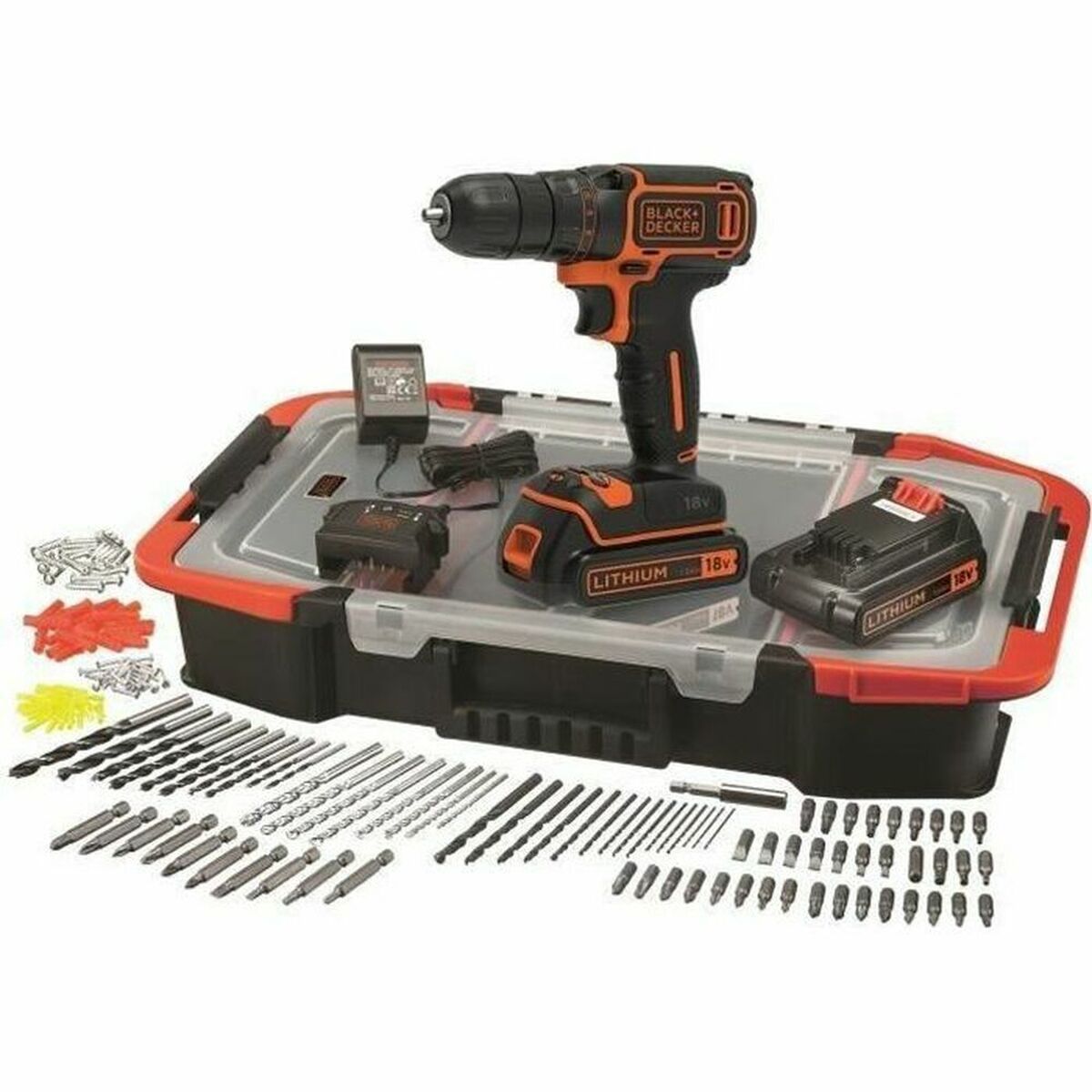 5035048709856 - Bohrmaschine mit Schraubfunktion BDCDC18BAST-QW 18 V 15 Nm 5035048709856 - Bohrmaschine mit Schraubfunktion BDCDC18BAST-QW 18 V 15 Nm