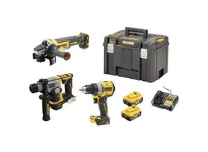 5035048798577 - DEWALT DCK355P2T-QW Akku-Bohrschrauber Akku-Bohrhammer Akku-Winkelschleifer 18 V 5 Ah Li-Ion inkl Akku inkl 2 Akku inkl Ladegerät