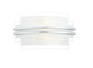 5035128500649 - Dar Lighting - dar sector - Double Trim led Wandleuchte Klein