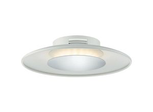 5035128559036 - 10-dar Lighting - dar worcester - Runde led kleine Decke Flush Deckenleuchte Weiß & Chrom poliert