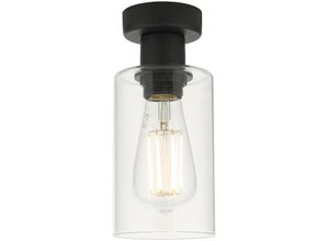 5035128677808 - Dar Lighting - Miu 1 Lichtbündiges mattschwarzes Glas