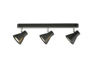 5035128686343 - Dar Lighting - dar diza - Spotlight Bar Spotlight Matt Schwarz 3x GU10