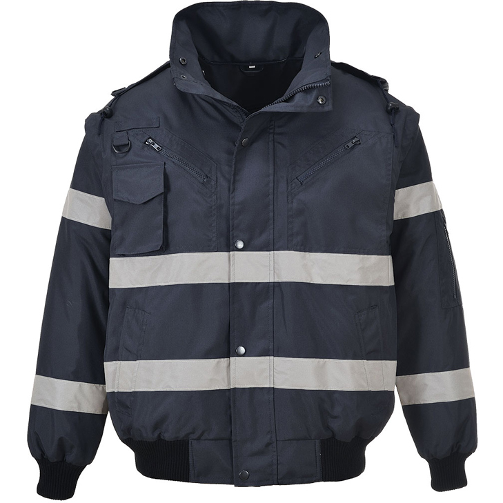 5036108247004 - Pilotenjacke IONA 100 % Poyester EN 343 mit Reflexstreifen 