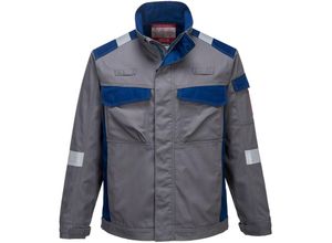 5036108308958 - Multinorm Arbeitsjacke Bizflame Grau l - Grau - Portwest