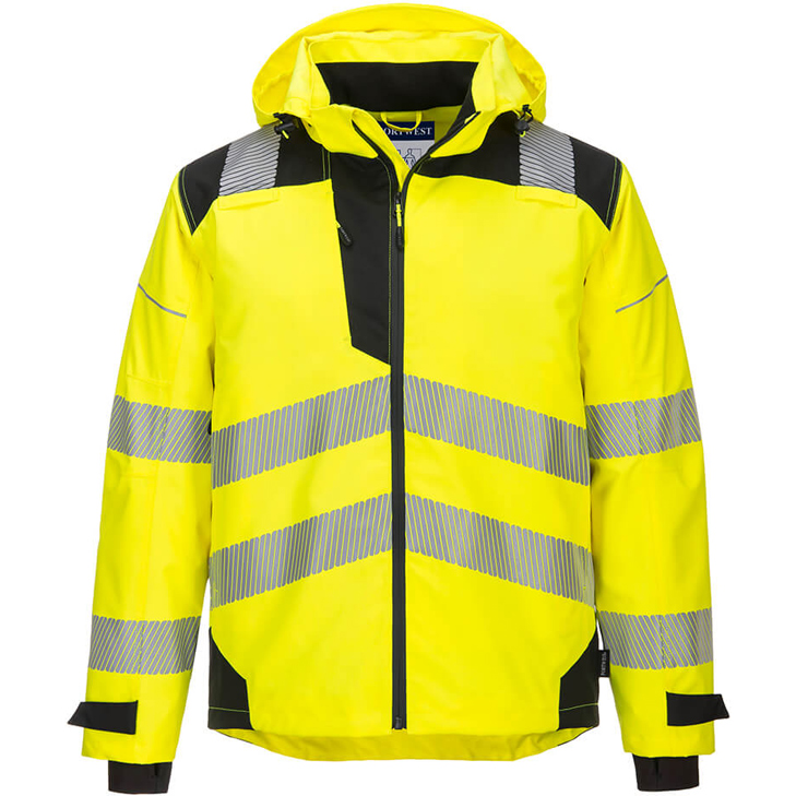 5036108317424 - PW3 Extreme Warnschutzregenjacke 100 % Polyester EN ISO 2047