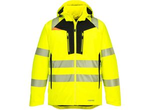 5036108358335 - Wasserabweisende Warnschutz Winterjacke Gelb m - Orange - Portwest