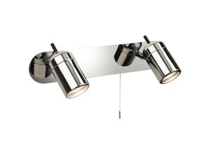 5036797144721 - Firstlight Products - Firstlight Atlantic - 2 Lichtscheinwerfer Bar Switched Badezimmer Deckenleuchte Chrom IP44 GU10