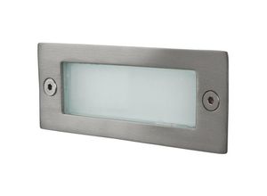 5036797145452 - Firstlight Products - Firstlight - led 12 Licht Wand- & Stufenlicht Edelstahl IP44