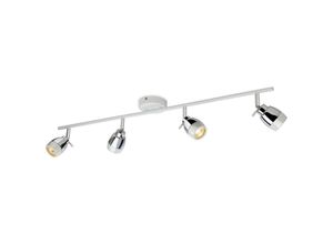 5036797146442 - Firstlight Products - Firstlight Marine - 4 Lichtscheinwerfer Bar Badezimmer Deckenleuchte Weiß Chrom IP44 GU10