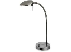 5036797148231 - Firstlight Milan - LED 1 Leuchttischlampe aus gebürstetem Stahl 5036797148231 - Firstlight Milan - LED 1 Leuchttischlampe aus gebürstetem Stahl