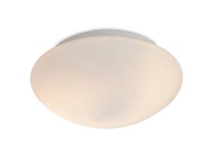 5036797148491 - Firstlight Products - Firstlight Vento - 2 Light Flush Runde Badezimmer Deckenleuchte Opalglas IP44 E27