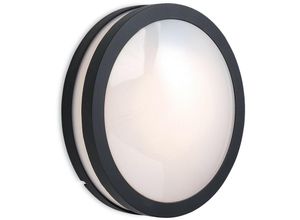 5036797148873 - Firstlight Products - Firstlight Zenith - 1 Licht Wand   Flush Decke Pendelleuchte Graphit Opal Diffusor IP54 E27