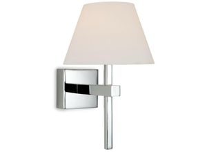 5036797149337 - Firstlight Products - Firstlight Fabio - 1 Licht Badezimmer Wandleuchte Chrom Opalglas IP44 G9 5036797149337 - Firstlight Products - Firstlight Fabio - 1 Licht Badezimmer Wandleuchte Chrom Opalglas IP44 G9