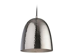 5036797150517 - Firstlight Products - Firstlight Assam - 1 Light Dome Deckenanhänger Nickel Matt Nickel innen E27