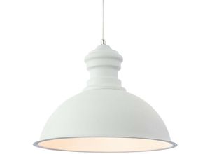 5036797151361 - Firstlight Products - Firstlight Aztec - 1 Light Dome Deckenanhänger Rough Sand White E27