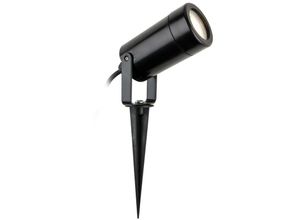 5036797153723 - Firstlight Products - Firstlight Tulsa Outdoor Wand & Spike Light Schwarz IP44 GU10