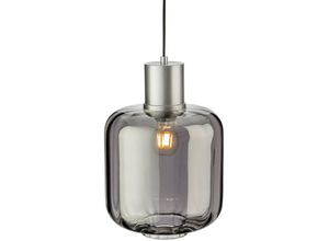 5036797154195 - Firstlight Products - Firstlight Eton Pendelleuchte Aluminium mit Rauchglas