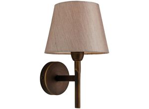 5036797157516 - Firstlight Products - Firstlight Transition - 1 Licht Einzel Innenwandleuchte Bronze Oyster Shade E14