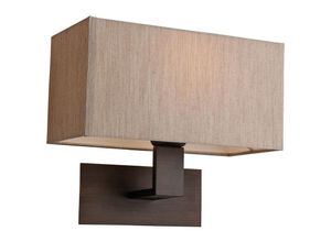 5036797157530 - Firstlight Products - Firstlight Prince - 1 Licht Single Indoor Wandleuchte Bronze Oyster Shade E27