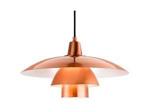 5036797158179 - Firstlight Products - Firstlight Olsen - 1 Light Dome Deckenanhänger aus gebürstetem Kupfer E27 5036797158179 - Firstlight Products - Firstlight Olsen - 1 Light Dome Deckenanhänger aus gebürstetem Kupfer E27